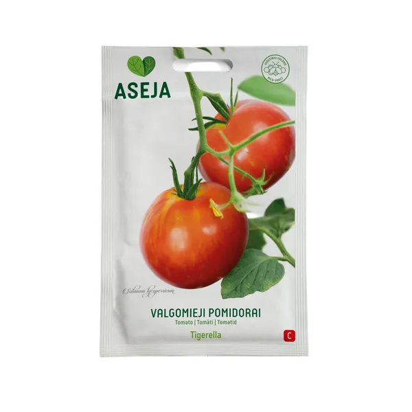 Ēdami tomāti Tigerella, Aseja, 0,2g, 20-0502 (C)