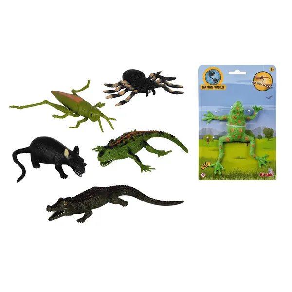 Elastīgas rotaļlietas Radības, krāsa un dizains var atšķirties, AW25