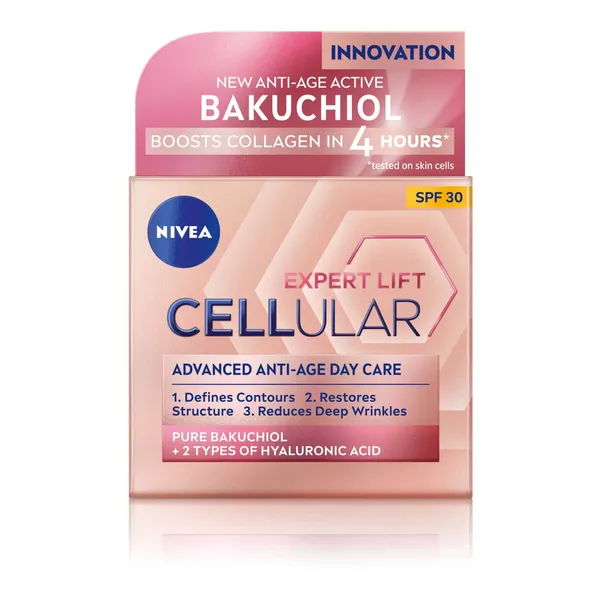 Elastīgumu veicinošs un atjaunojošs dienas krēms Nivea Cellular Filler 50ml