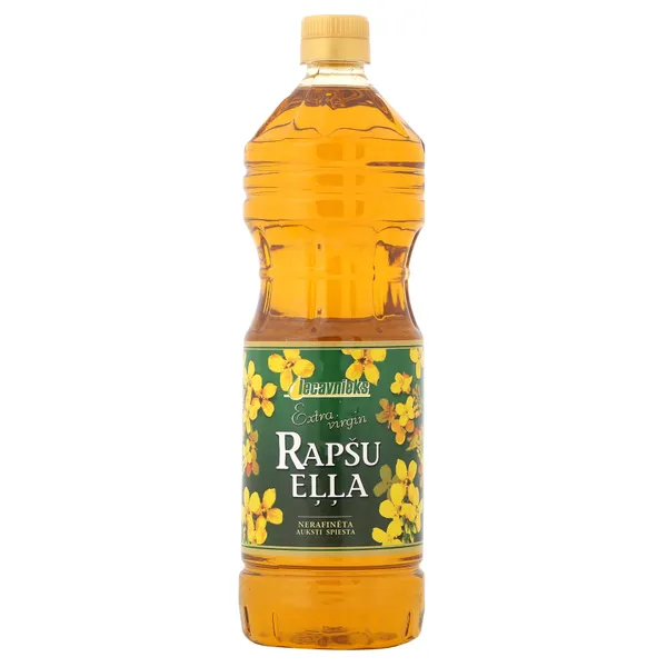 Rapšu eļļa IECAVNIEKS, auksti spiesta, 1l