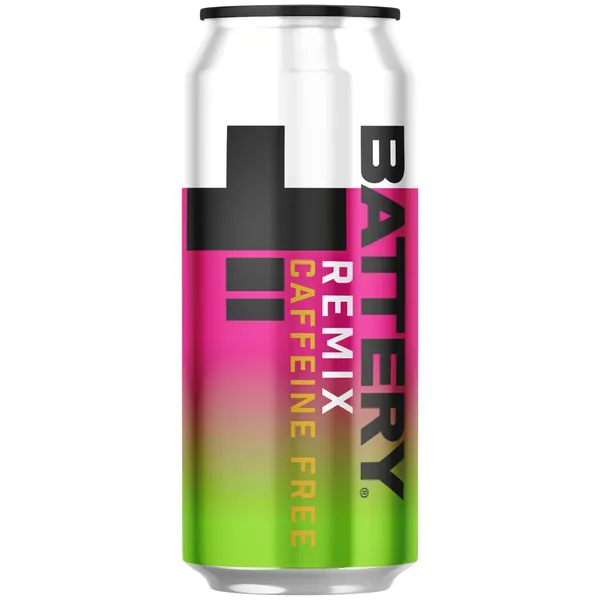 Enerģijas dzēriens Battery Straw Lime bez kofeīna 500ml