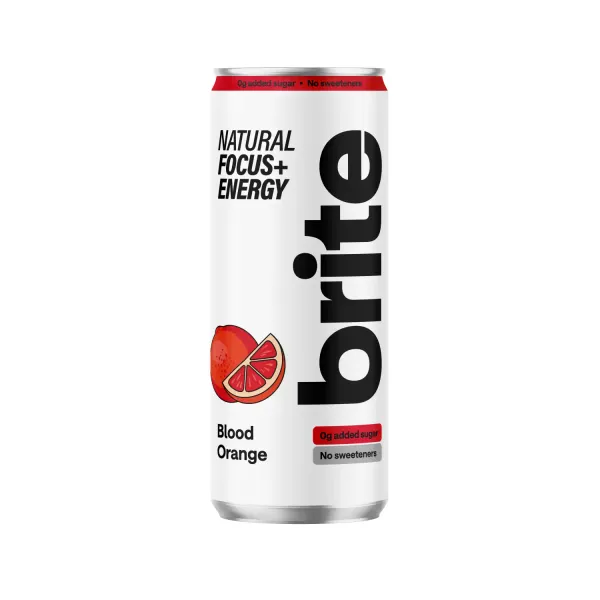 Enerģijas dzēriens Brite ar sarkano apelsīnu garšu 330ml