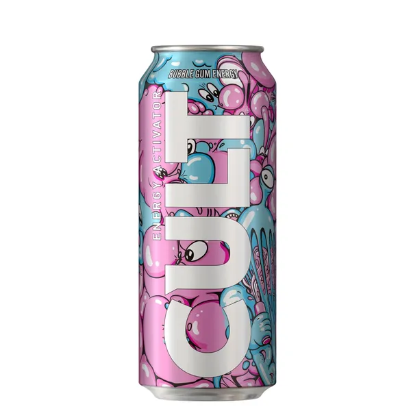 Enerģijas dzēriens Cult Bubble Gum 0,5l