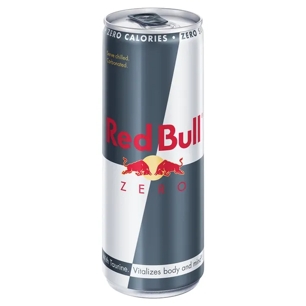 Enerģijas dzēriens Red Bull Zero ar saldinātājiem 250ml