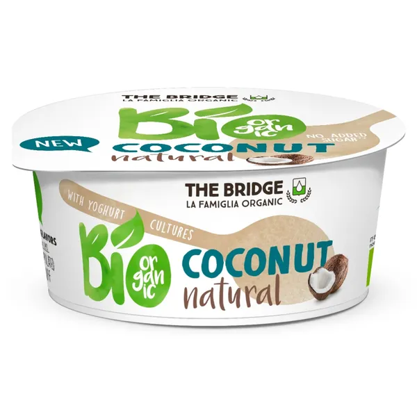 Fermentēts produkts The Bridge uz kokosriekstu bāzes BIO 125g