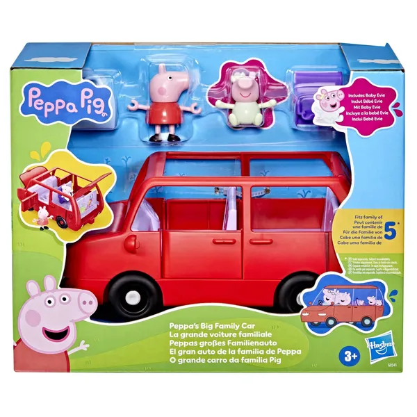 Figūru komplekts Peppa Pig Big family car G0541