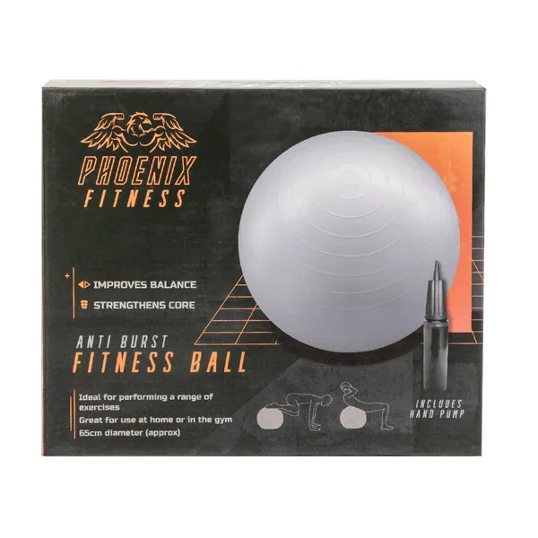 Fitnesa bumba un pumpis Phoenix Fitness 65 cm