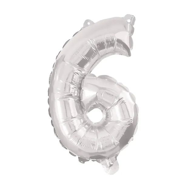 Folija balons sudraba 85cm Nr.6