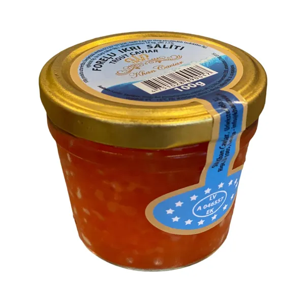 Foreļu ikri Khan caviar 100g