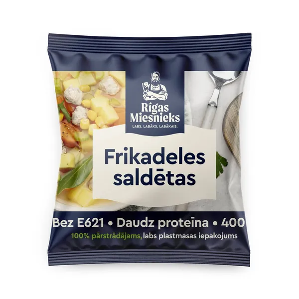 Frikadeles Rigas Miesnieks saldētas 400g
