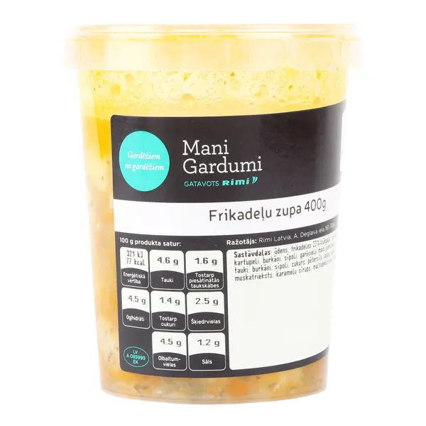 Frikadeļu zupa 400g