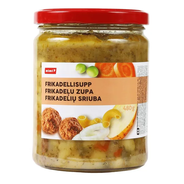 Frikadeļu zupa Rimi 480g