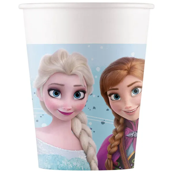 FSC papīra krūzes Frozen 200 ml 8gab