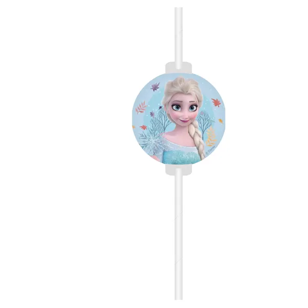 FSC papīra salmiņi Frozen 4gab