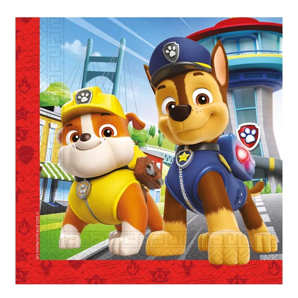 FSC salvetes "Paw Patrol" 33x33cm 20gab