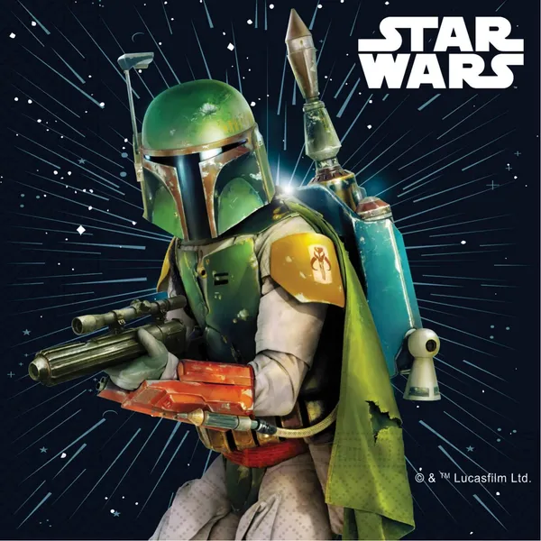 FSC salvetes "Star Wars" 33x33cm 20gab