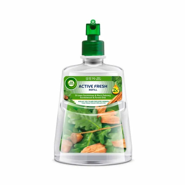 Automātiskais gaisa atsvaidzinātājs Air Wick Active Fresh bez aerosola meža ozola un sandalkoka aromāts 228 ml