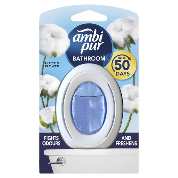 Gaisa atsvaidzinātājs Ambi Pur Cotton Flower, 7,5 ml