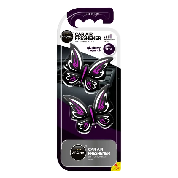 Gaisa atsvaidzinātājs Double Butterfly Blueberry SS26