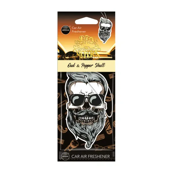 Gaisa atsvaidzinātājs Aroma Oud & Pepper Skull AW26