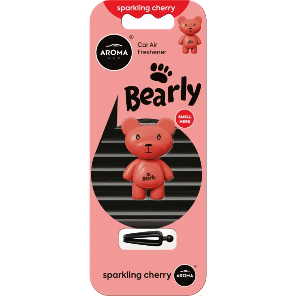 Gaisa atsvaidzinātājs Aroma polimēra Bearly Sparkling Cherry AW26