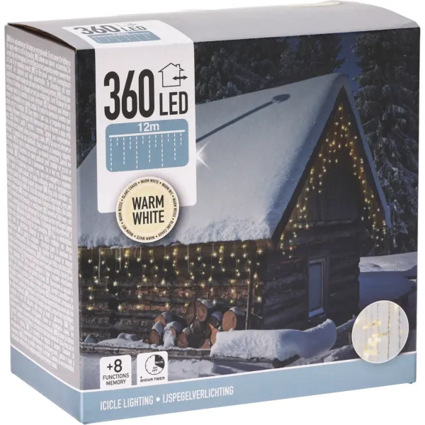 Gaismas virtene, 360 LED, lāstekas, CH26