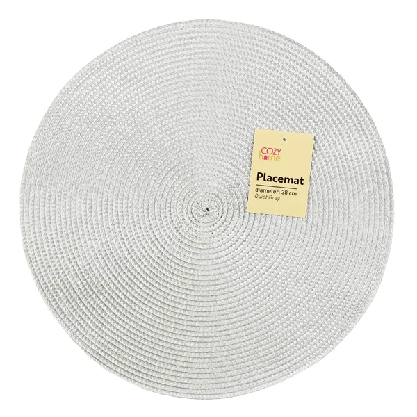 Galda paliknis Cozy Home Quite Grey 38cm