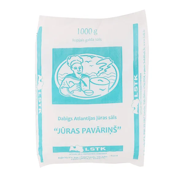 Galda sāls LSTK Jūras Pavāriņš rupjais 1kg