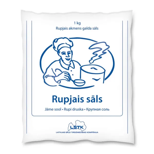Sāls rupjais galda PAVĀRIŅŠ 1kg [20]