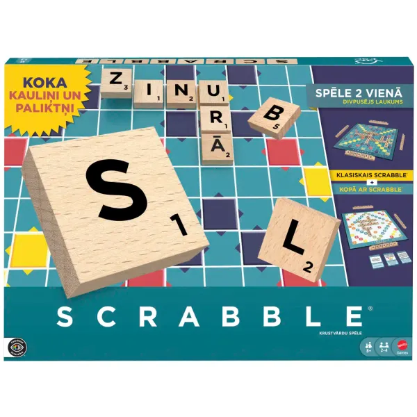 Galda spēle Scrabble latviešu valodā