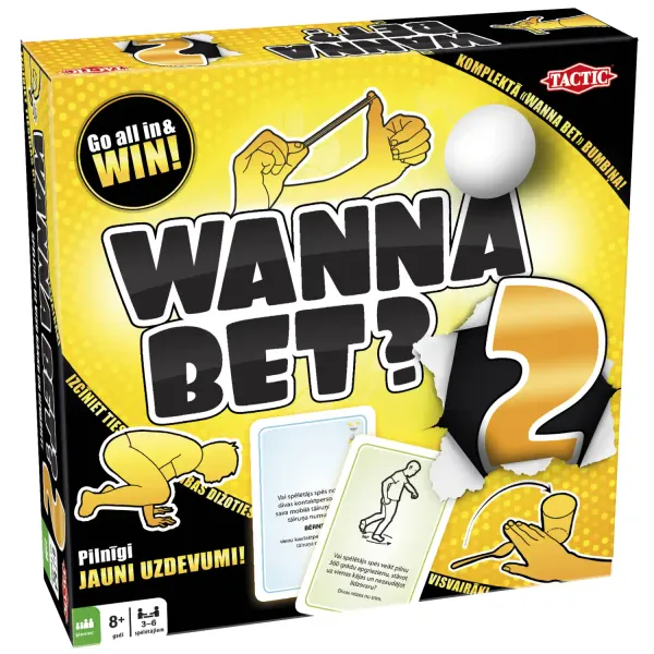 Galda spēle Tactic Wanna bet 2 LV BS26