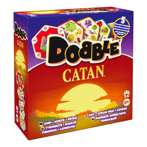 Galda sspēle DOBBLE CATAN
