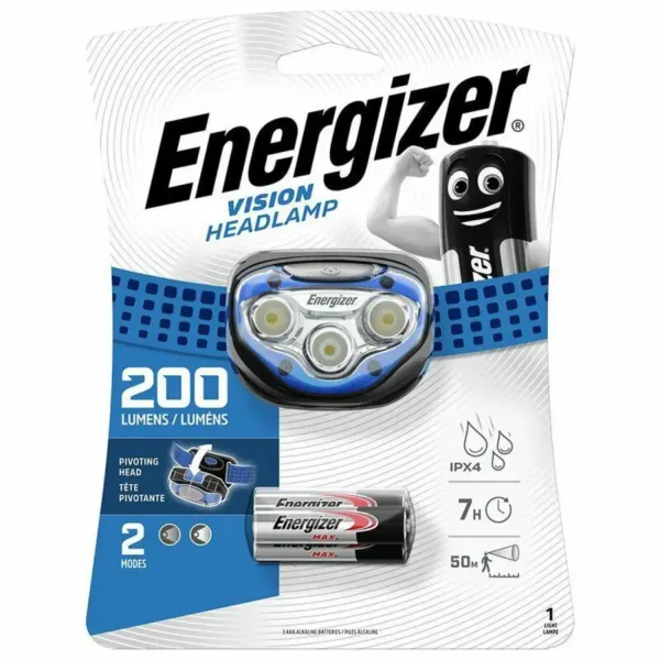 Galvas lukturis Energizer 6 Led + 3AAA