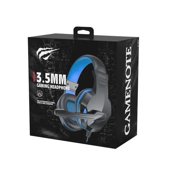 Gaming austiņas Havit 763, 2 pin/mic.