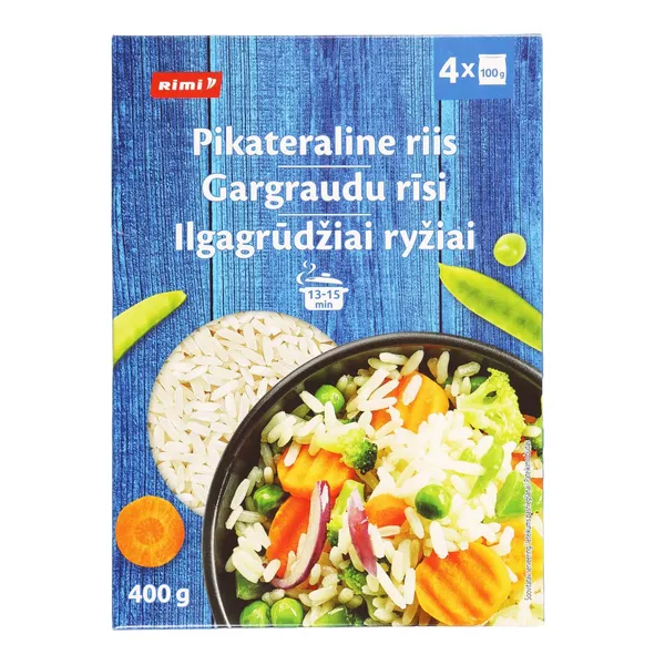 Gargraudu rīsi Rimi 4x100g