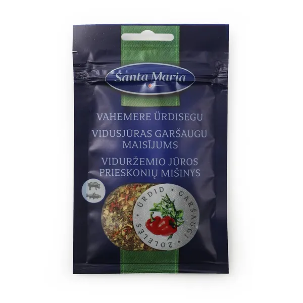 Vidusjūras garšaugu maisījums 12g, Santa Maria