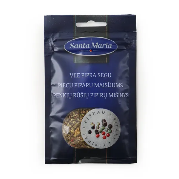 Garšviela Santa Maria piecu piparu maisījums 25g