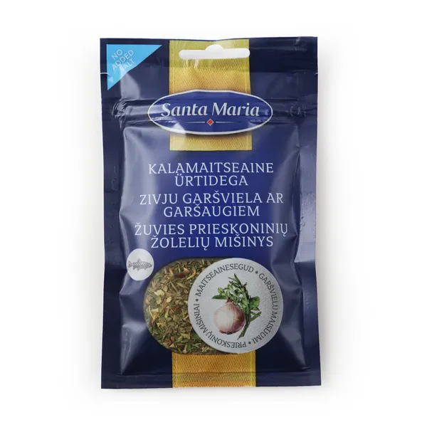 Garšviela Santa Maria zivīm ar garšaugiem 15g