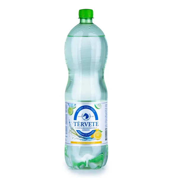 Gāzēts bezalkoholisks dzēriens Tērvete ar citrona-laima garšu 1,5l