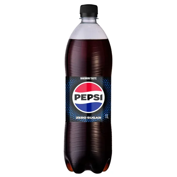 Gāzēts dzēriens Pepsi Cola Max bez cukura, ar saldinātāju 1l