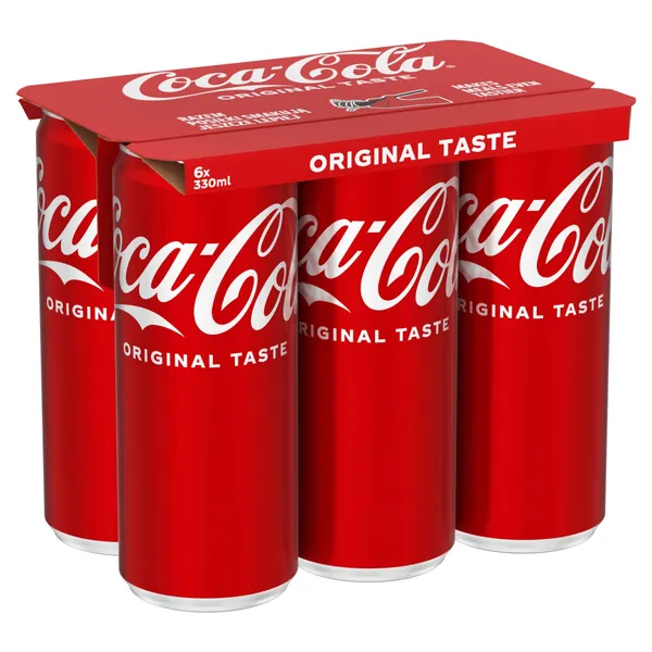 Gāzēts dzēriens Coca-Cola 6x0,33l