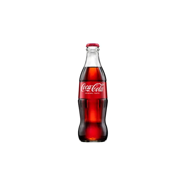 Gāzēts dzēriens Coca-Cola stikla pudelītē 0,33l