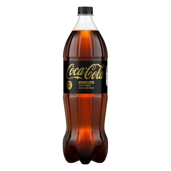 Gāzēts dzēriens Coca Cola Zero Caffeine ar saldinātājiem 1.5l