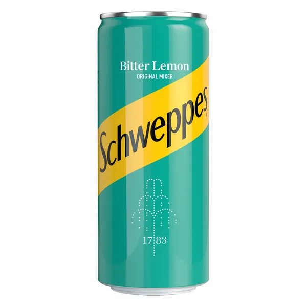 Gāzēts dzēriens-toniks SCHWEPPES Bitter Lemon 0,33L D