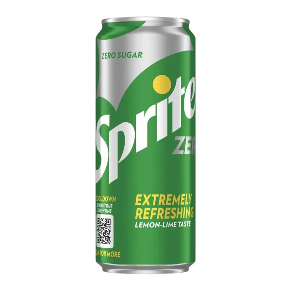 Gāzēts dzēriens Sprite Zero ar saldinātājiem 0,33l