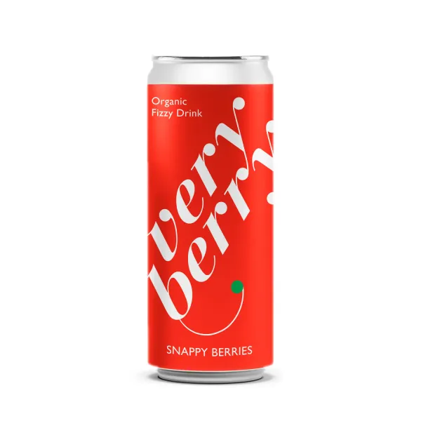 Gāzēts dzēriens Very Berry ar ogu garšu 0,33l