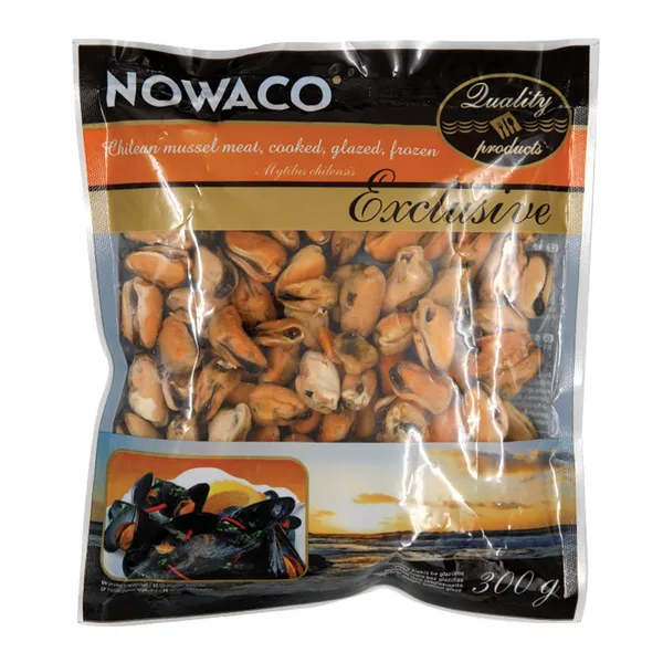 Gliemeņu gaļa Nowaco Exclusive vārīta, saldēta 300g