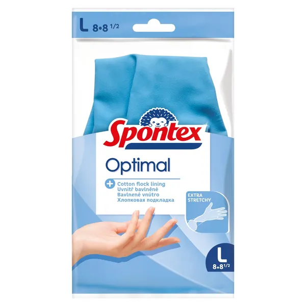 Gloves Spontex Optimal L, 1 pair SS26