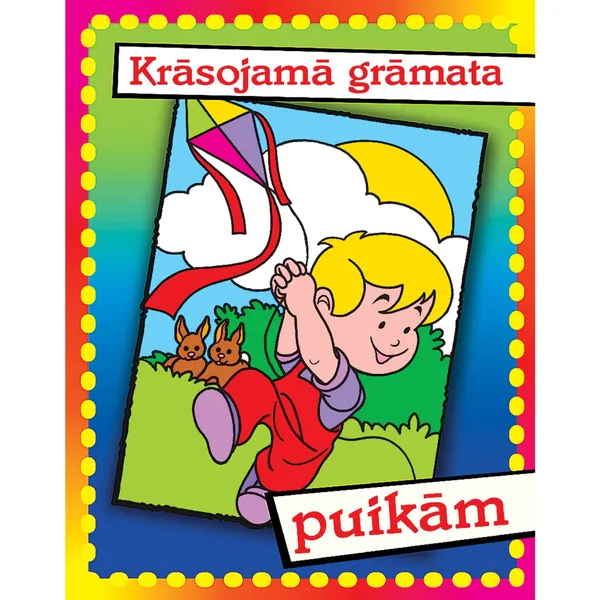 Grāmata krāsojamā grāmata puikām