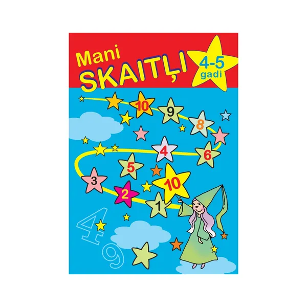 Grāmata Mani skaitļi (4-5gadi)